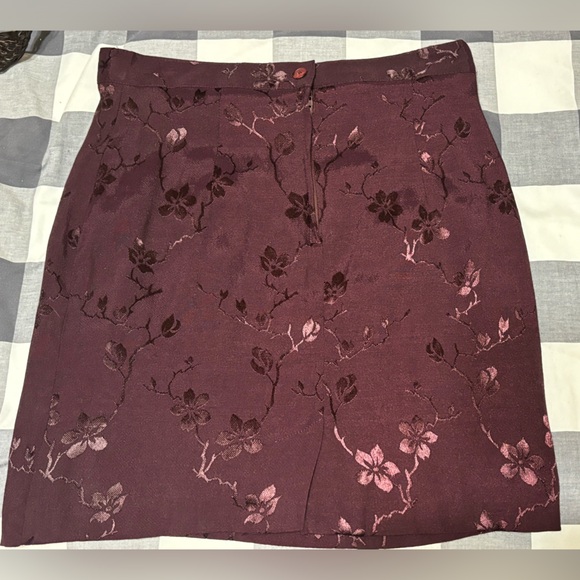 Vintage Dark purple mini skirt from Petites Beechers Brook - Picture 3 of 8